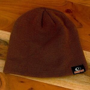 NEW knit rusty brown winter hat